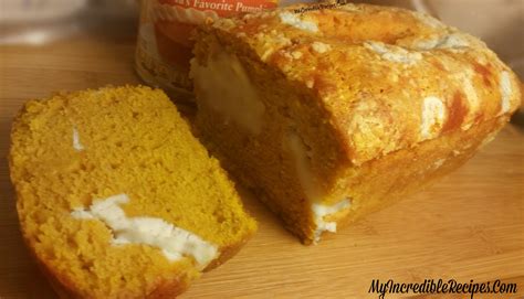 Pumpkin Cream Cheese Bread! - My Incredible Recipes