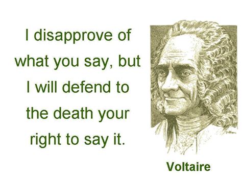 Free Speech Voltaire Quotes. QuotesGram