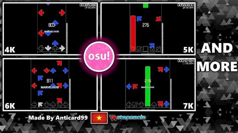 Soft & Games: Download osu mania skins 4k