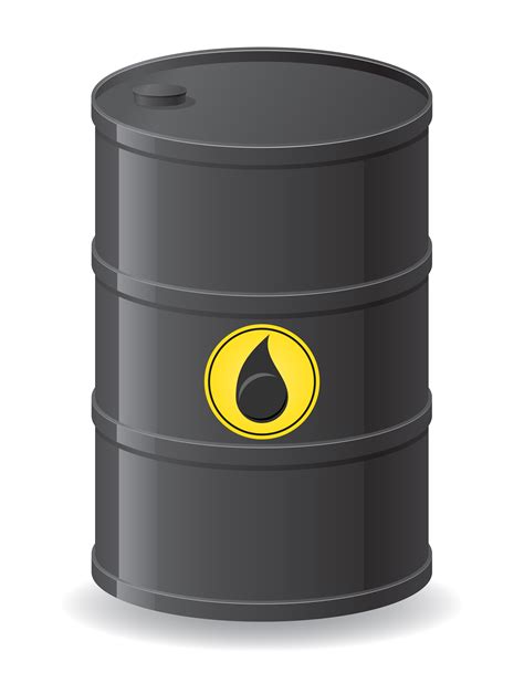 black barrel for oil vector illustration 514708 Vector Art at Vecteezy