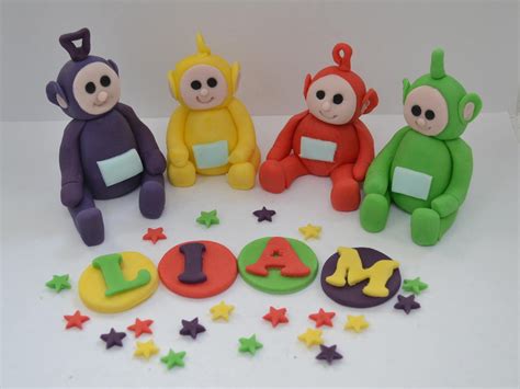 Handmade Edible Teletubbies Cake Topper Birthday - Etsy UK