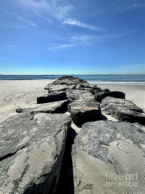 Beach Jetty Photograph by CAC Graphics - Pixels