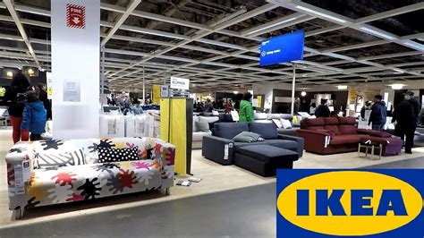 IKEA SOFAS COUCHES COFFEE TABLES FURNITURE HOME DECOR SHOP WITH ME SHOPPING STORE WALK THROUGH ...