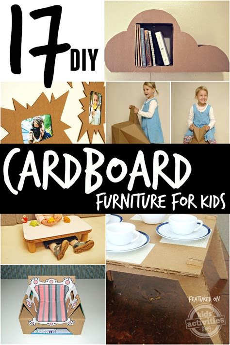 DIY Cardboard Furniture For Kids Kids Activities Blog