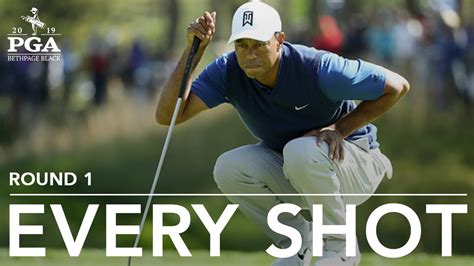 Tiger Woods | Every Shot from His 1st-Round 72 at the 2019 PGA ...