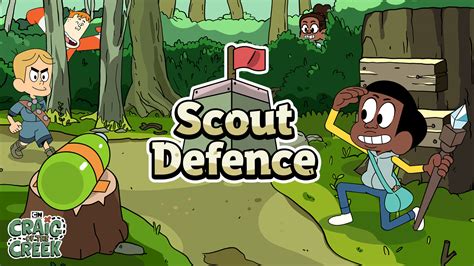 Scout Defence | Free Craig Of The Creek Games | Cartoon Network