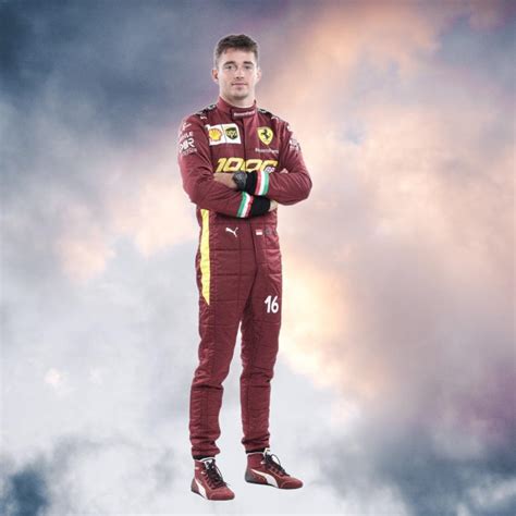 Charles Leclerc 2020 Ferrari 1000 GP Replica racing suit Ferrari F1 ...