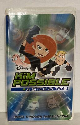 DISNEY'S KIM POSSIBLE - A Sitch In Time 2004 VHS Cartoon Clamshell Case RARE OOP £10.16 ...