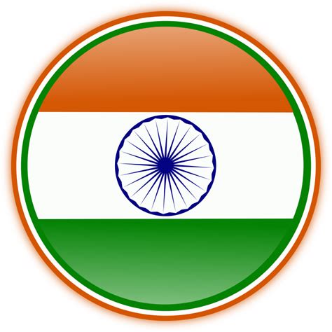 Indian Flag #2 - Openclipart