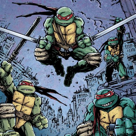 Teenage Mutant Ninja Turtles Wallpaper Art In the very first episode of ...