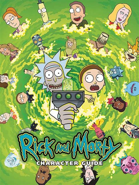 JUN200287 - RICK & MORTY CHARACTER GUIDE HC - Previews World