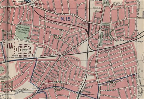 Map of Tottenham, London