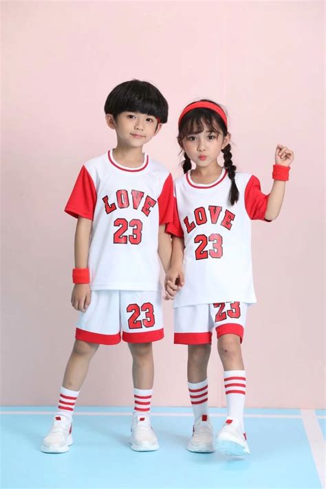 10.55US $ 30% OFF|Kids Basketball Jersey Sports Clothes Custom Children ...