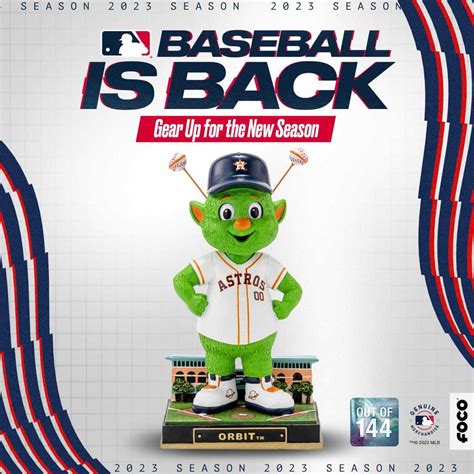 FOCO USA Releases Houston Astros MLB Opening Day Mascot Bobblehead ...