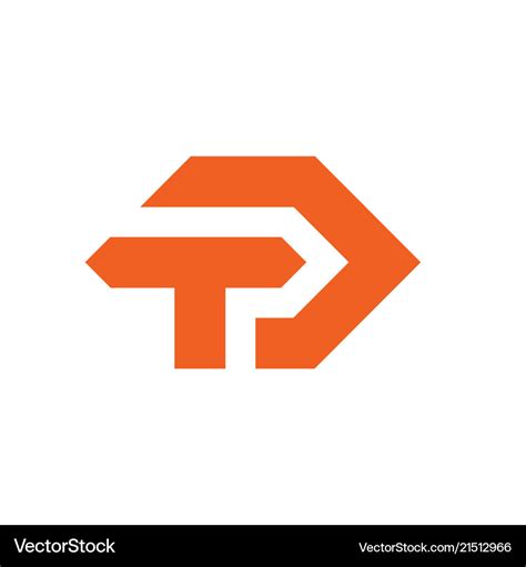 Td letter logo template Royalty Free Vector Image