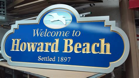 New ‘Welcome to Howard Beach’ sign donated by local organization - QNS.com