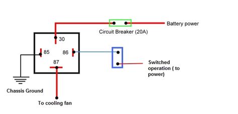 Car Cooling Fan Relay Wiring Diagram - Search Best 4K Wallpapers