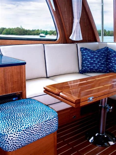 Beautiful And Comfortable Boat Interior Designs To Make Your Mouth Water - Bored Art