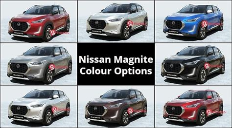 Nissan Magnite Colour Options Out - Details