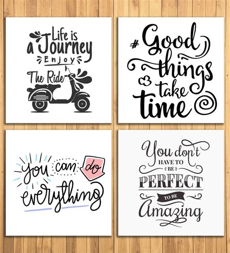 Buy Inspirational Quotes Wall Panels in White by Wens Online - Kids Wall Art - Kids Decor - Home ...