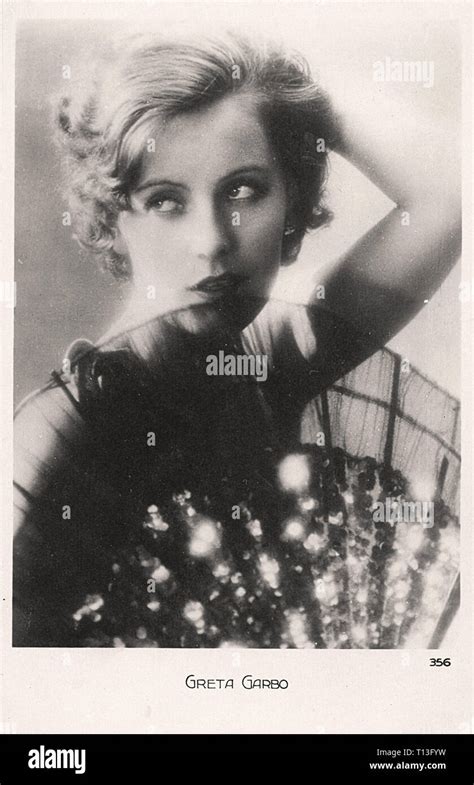 Promotional photography of Greta Garbo (2) - Silent movie era Stock ...