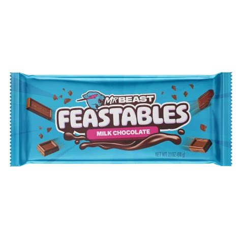 Feastables Mrbeast Candy Bar Milk Chocolate 60g : Target