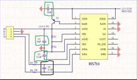 Load Cell Circuit Diagram