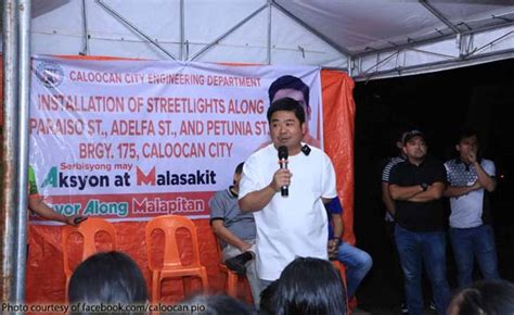 Caloocan Mayor Along Malapitan oversees launch of 10 infra projects in first week of August