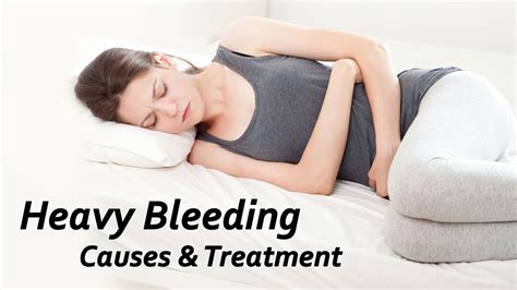 Heavy Bleeding - Causes and Treatment - YouTube