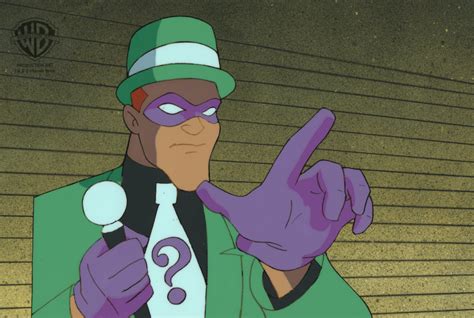 Batman The Animated Series Original Production Cel: The Riddler in 2022 ...