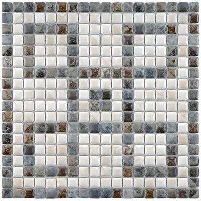 Samoan 12" x 12" Greek Key Porcelain Mural Mosaic ~ Kitchen Backsplash Tile