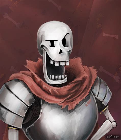 Papyrus, Undertale by Reinfrimann on DeviantArt