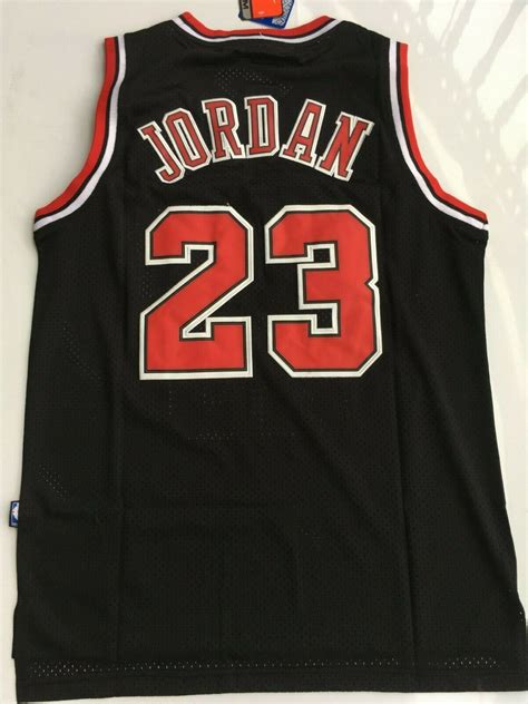 2019 NBA Jersey Michael Jordan #23 Chicago Bulls (Red, Black, White Color) | eBay