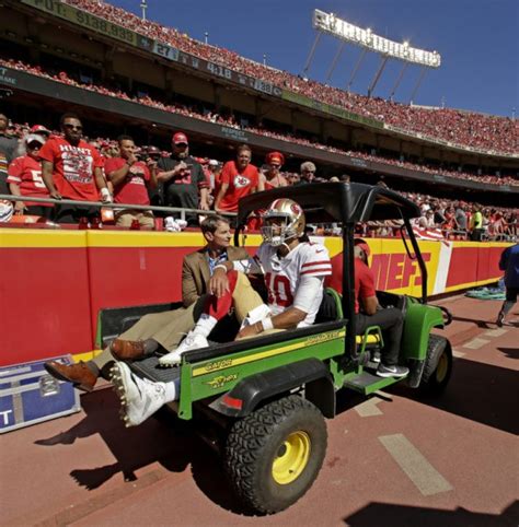 The Latest: 49ers fear ACL injury for Jimmy Garoppolo - Breitbart