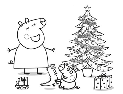 Coloriage Peppa Pig à imprimer