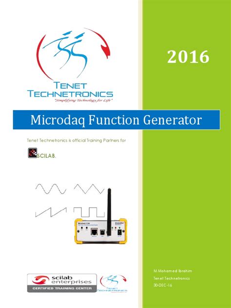 Function Generator PDF | PDF | Electronic Engineering | Areas Of ...