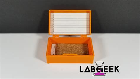 Microscope Slide Box - LabGeek