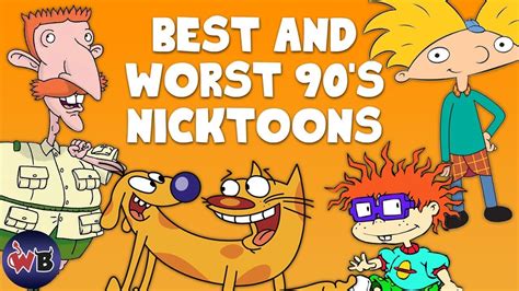 Top 3 Best and Worst 90's Nicktoons - YouTube