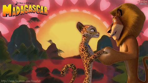 Madagascar Alex and Gia love Wallpaper - Kovu_Oat Wallpaper (34504196) - Fanpop