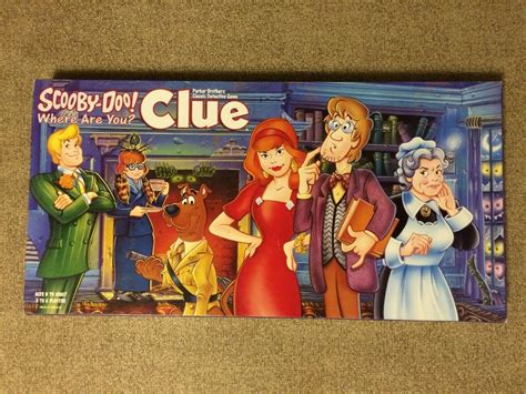 Scooby Doo Clue Board Game - 100% Complete - Excellent Cond. (Cards ...