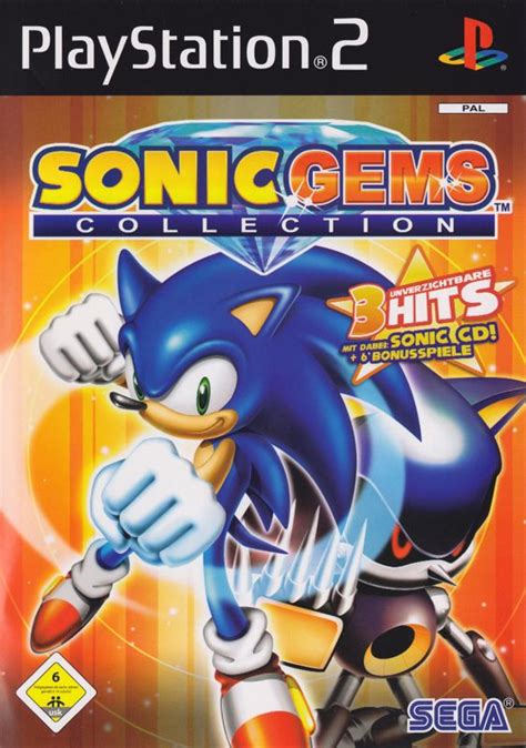 Sonic Gems Collection cover or packaging material - MobyGames