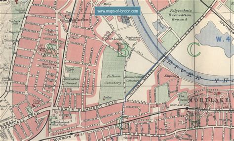 Map of Richmond, London