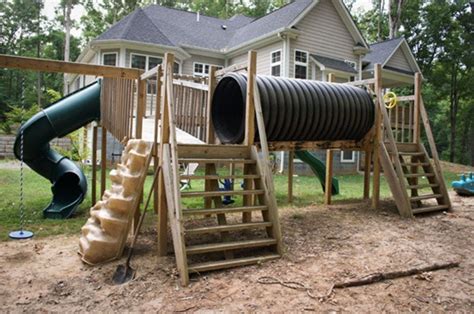 Gorgeous Diy Playground Ideas To Make Your Kids Happy 250 | Backyard playground, Diy playground ...