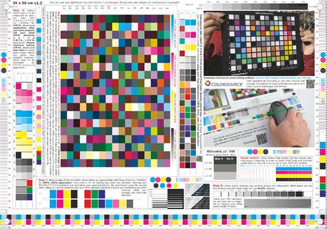 Colorsource free CMYK test print forms | Color test, Cmyk ink, Inkjet