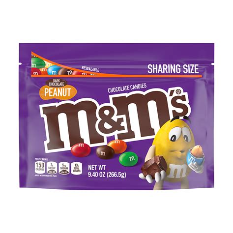 Dark Chocolate Peanut M&M'S, 9.4oz | M&M'S