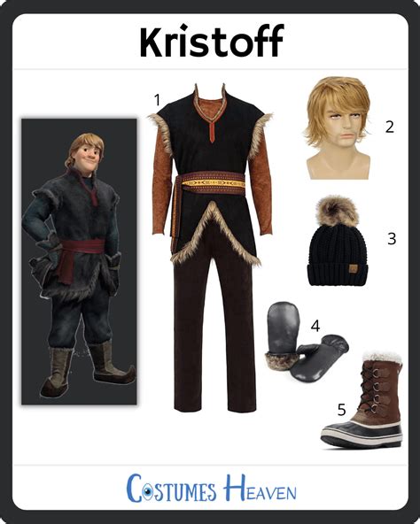 Kristoff (Frozen) Costume For Cosplay & Halloween 2024