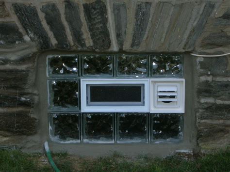 Basement Windows Glass Block Vent at Rhoda Leiser blog