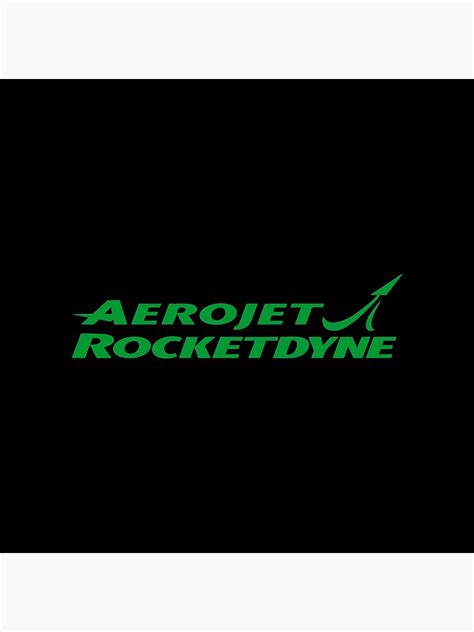 "Aerojet Rocketdyne Green Logo" Poster for Sale by TombuasWORK | Redbubble