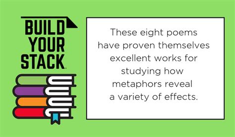 Build Your Stack: Eight Metaphor-Rich Poetry Recommendations - National Council of Teachers of ...