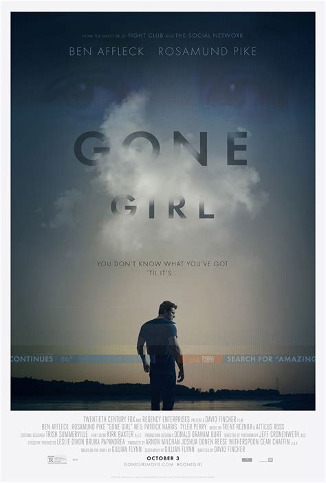 Gone Girl (#2 of 4): Extra Large Movie Poster Image - IMP Awards